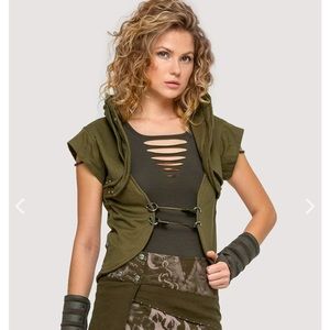 PSYLO Mad Max Vest size 2 ethically handcrafted post-apocalyptic style